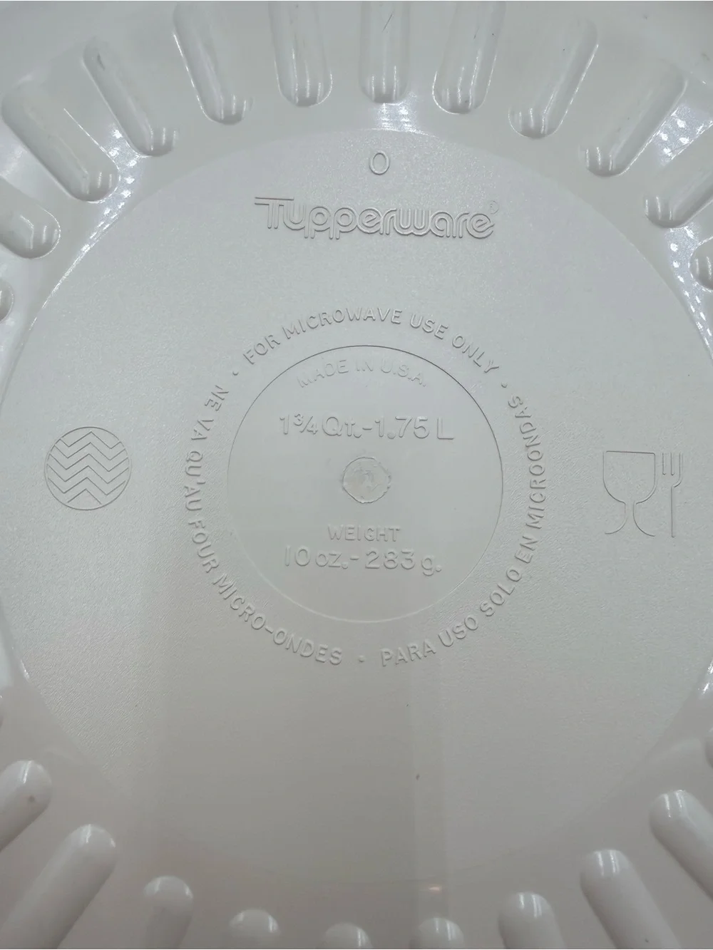 Vintage Tupperware Microwave Stack Cooker Almond 3 Pieces 2192 2193 2210